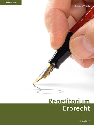 cover image of Repetitorium Erbrecht